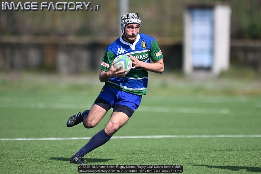 2022-03-20 Amatori Union Rugby Milano-Rugby CUS Milano Serie C 5850